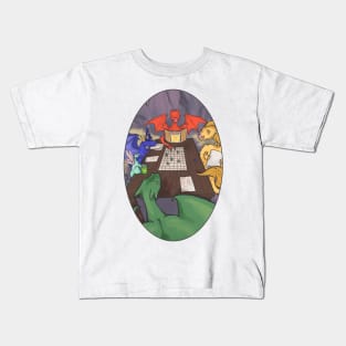 Dragons and Dungeons and Dragons Kids T-Shirt